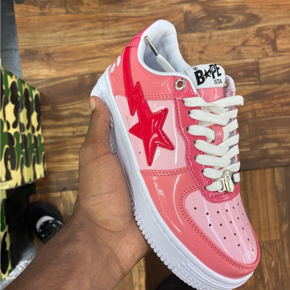 pink bape sta